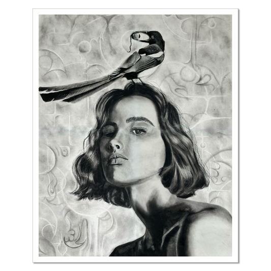 How I Became A Bird: Stage 1 Fine Art Print